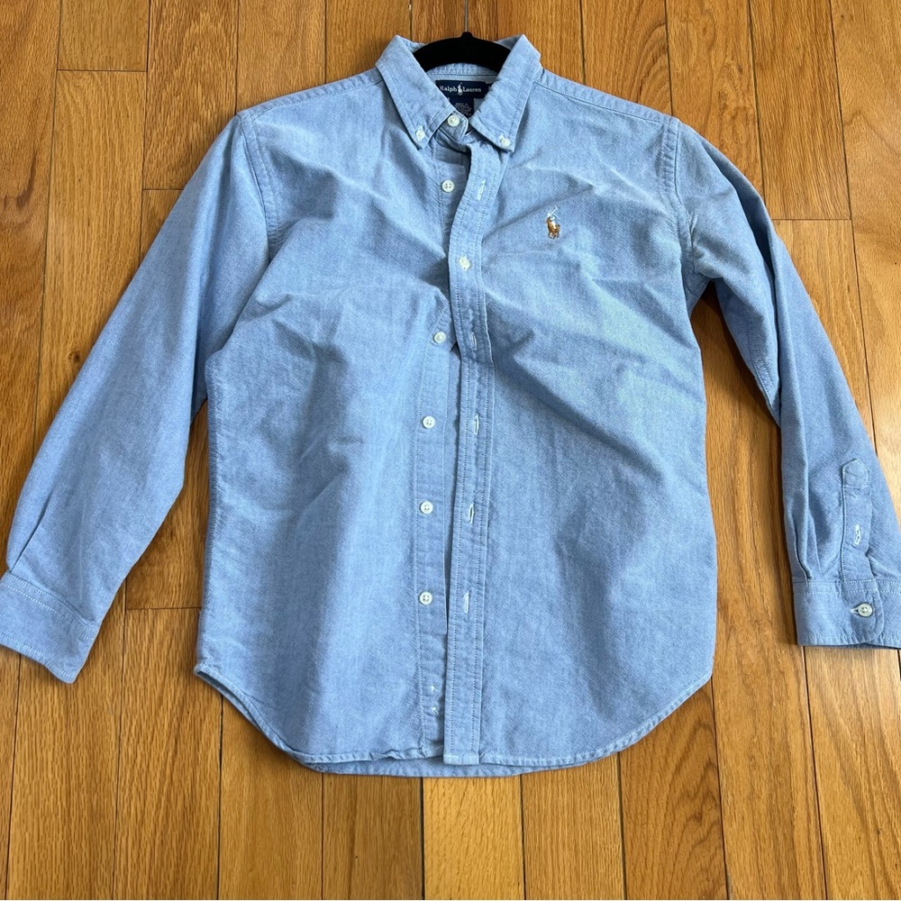 Boys Blue Polo by Ralph Lauren Shirt